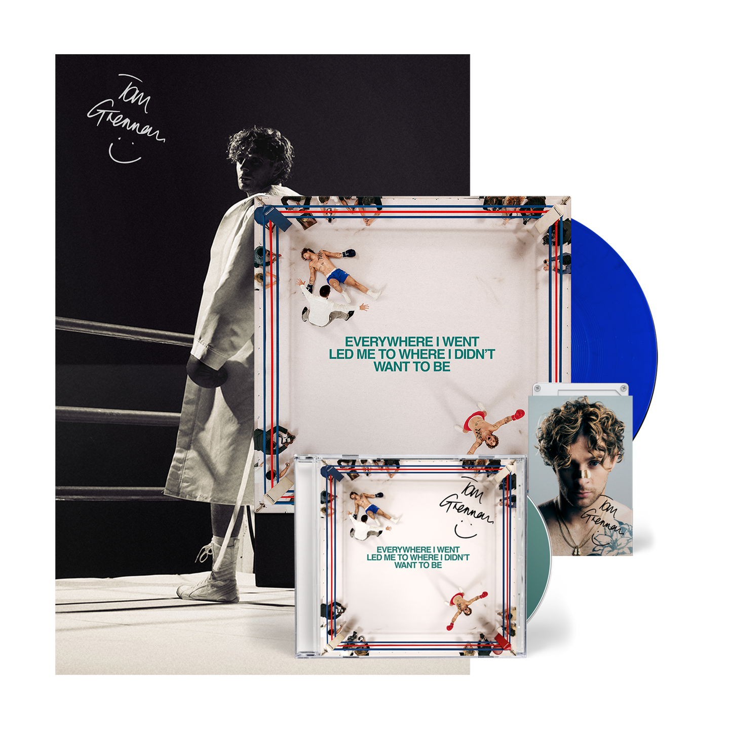 Everywhere I Went, Led Me to Where I Didn't Want to be | Signed CD + Signed Cassette + Choice of LP