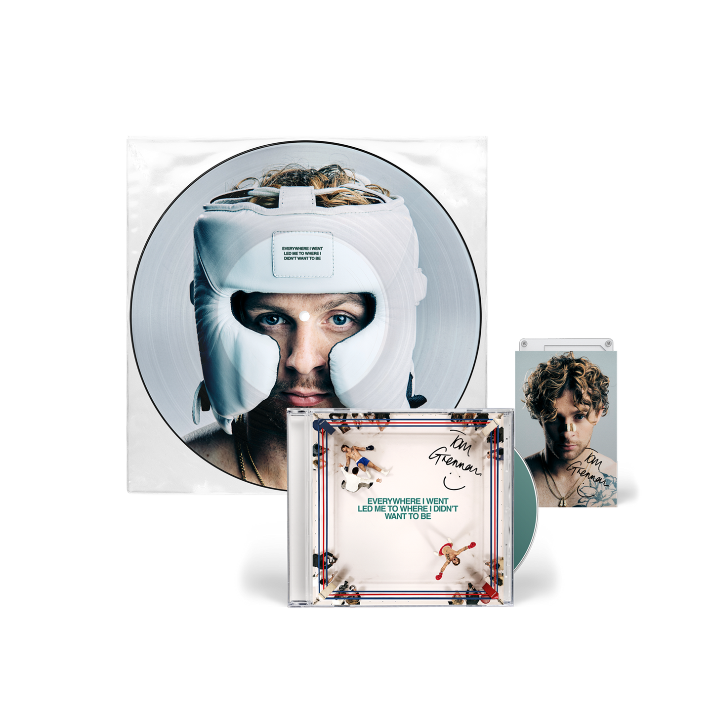 Everywhere I Went, Led Me to Where I Didn't Want to be | Signed CD + Signed Cassette + Choice of LP
