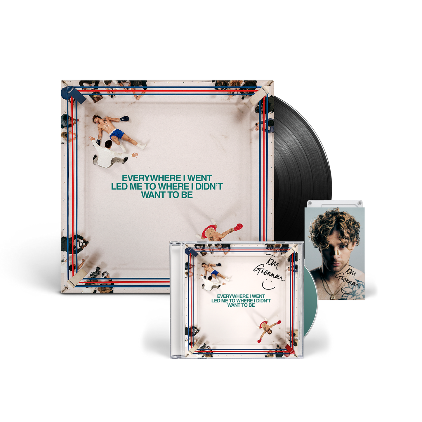 Everywhere I Went, Led Me to Where I Didn't Want to be | Signed CD + Signed Cassette + Choice of LP