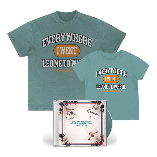 Everywhere I Went, Led Me to Where I Didn't Want to Be | Matching Kids Tee + Signed CD