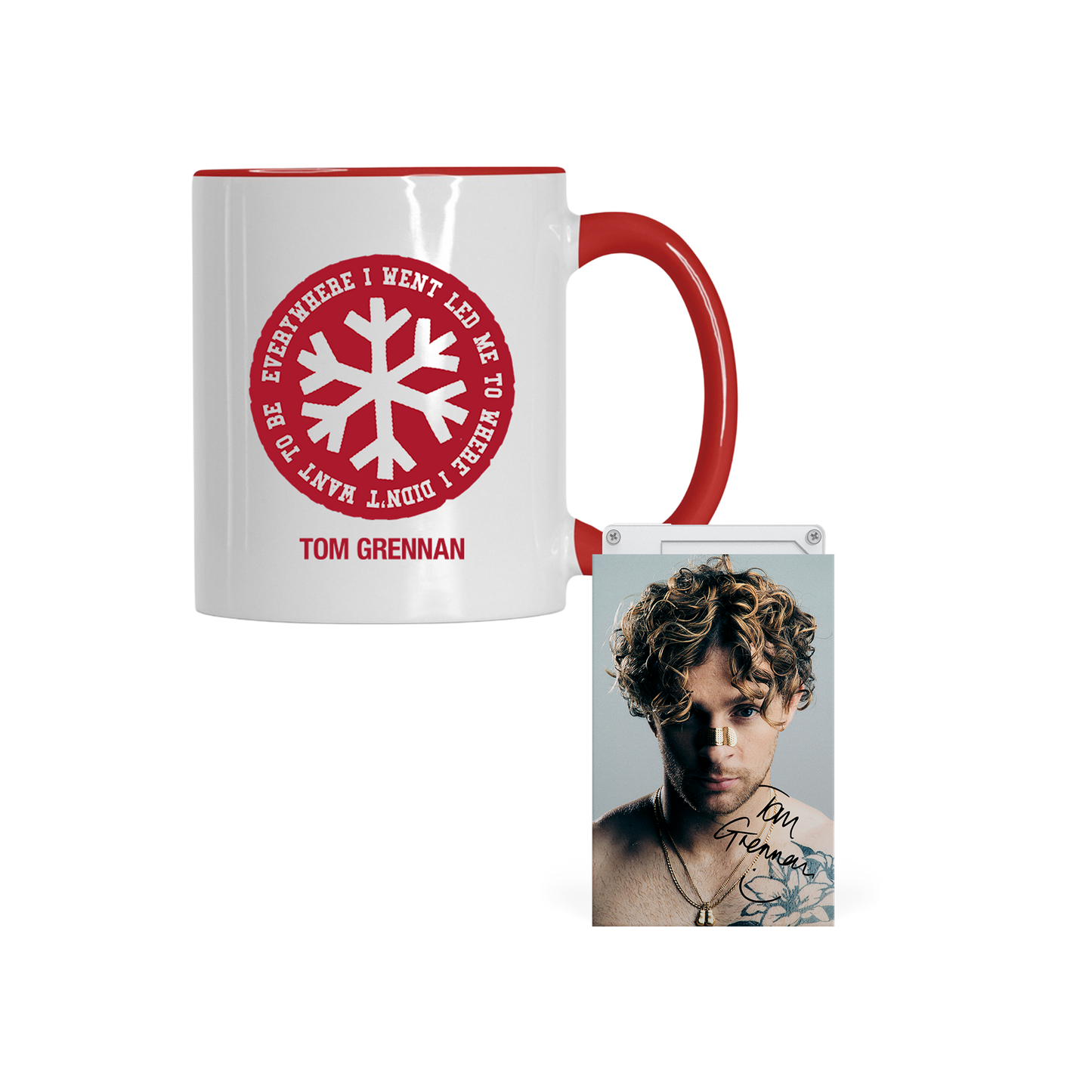 Christmas Mug + Signed Cassette