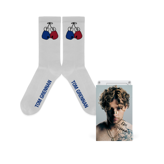 TG Boxing Gloves Socks + Signed Cassette