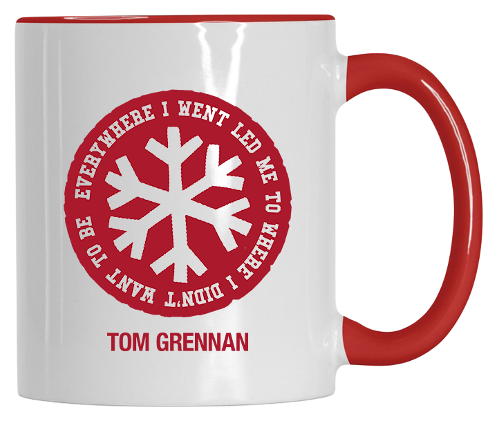 Everywhere I Went Christmas Mug