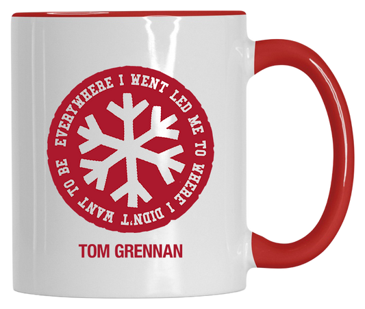 Everywhere I Went Christmas Mug