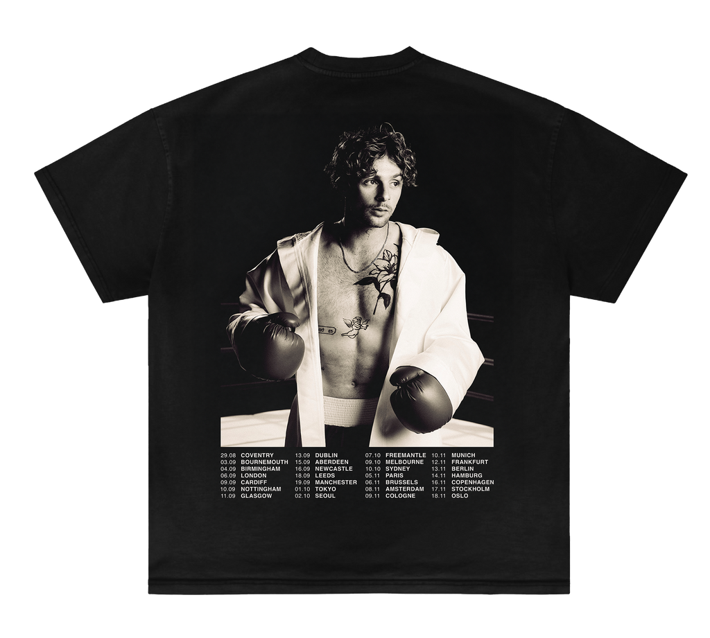 Tom Grennan 25 | Black Tour T-Shirt