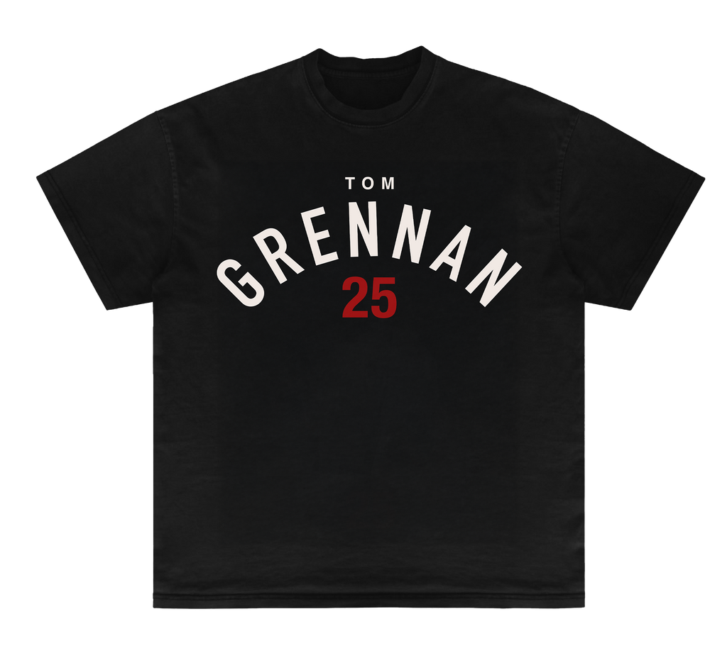 Tom Grennan 25 | Black Tour T-Shirt