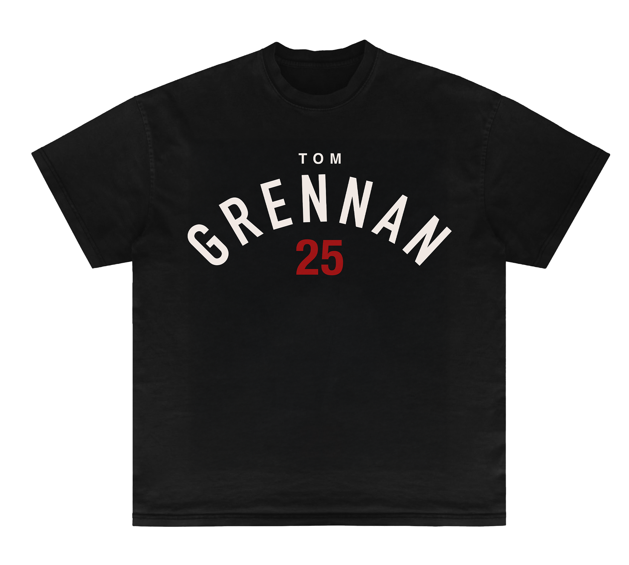 Tom Grennan 25 | Black Tour T-Shirt