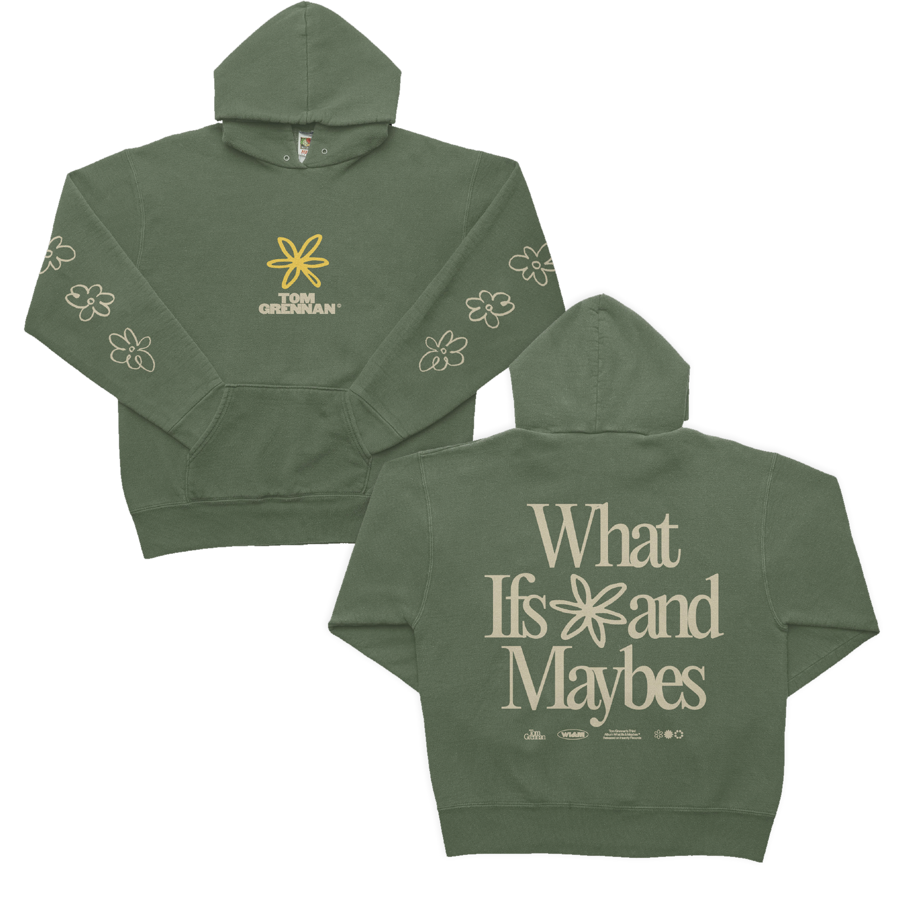 What Ifs & Maybes Green Hoodie